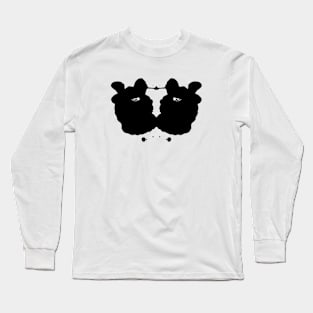 Rorschach - Inkblot test #14 Long Sleeve T-Shirt